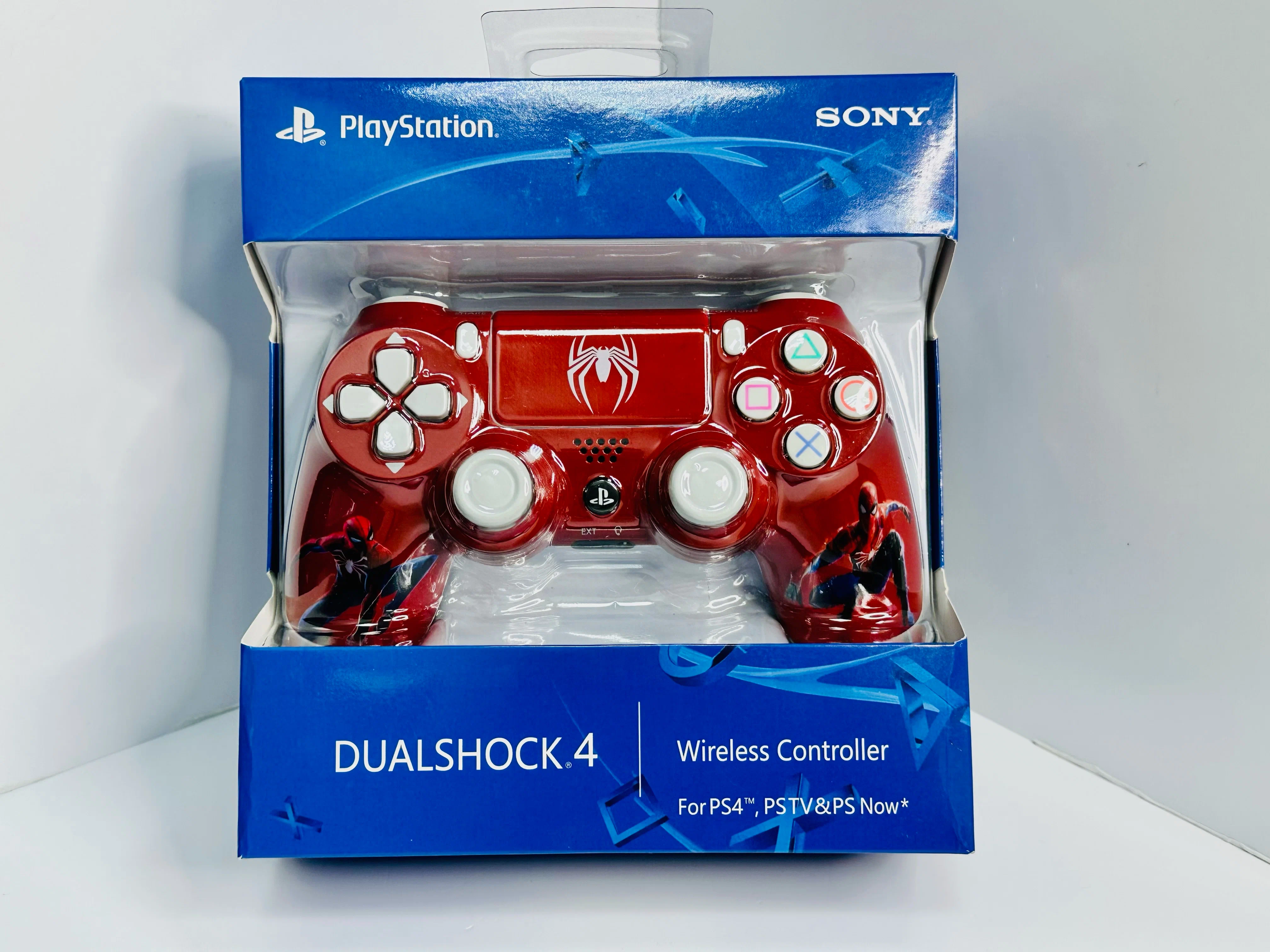 

Геймпад Sony DualShock 4 v2 CUH-ZCT2G Spider Man Red, Красный;разноцветный, DualShock 4 v2