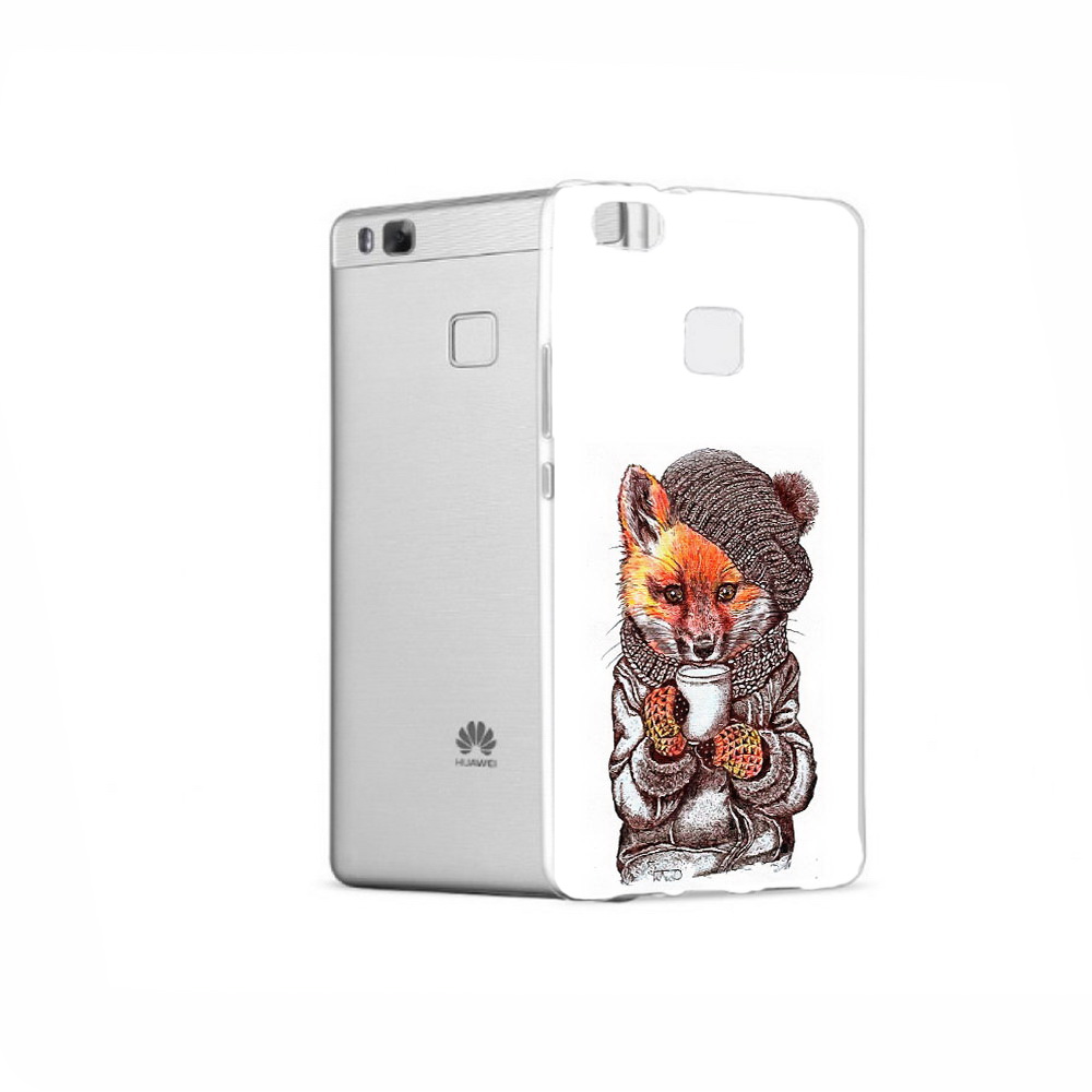 

Чехол MyPads Tocco для Huawei P9 лиса в шапке, Tocco