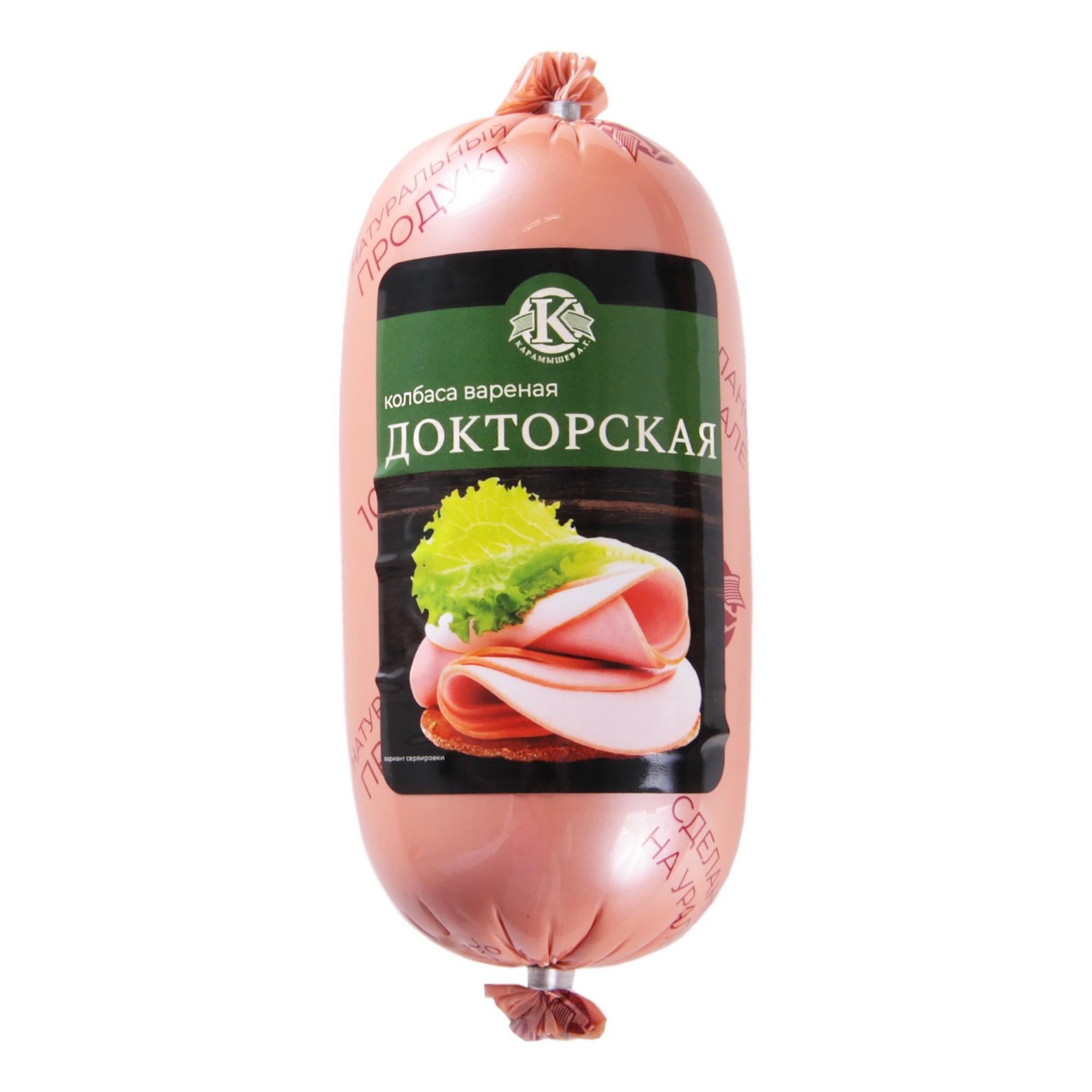 

Колбаса Карамышев Докторская ГОСТ вареная 350 г