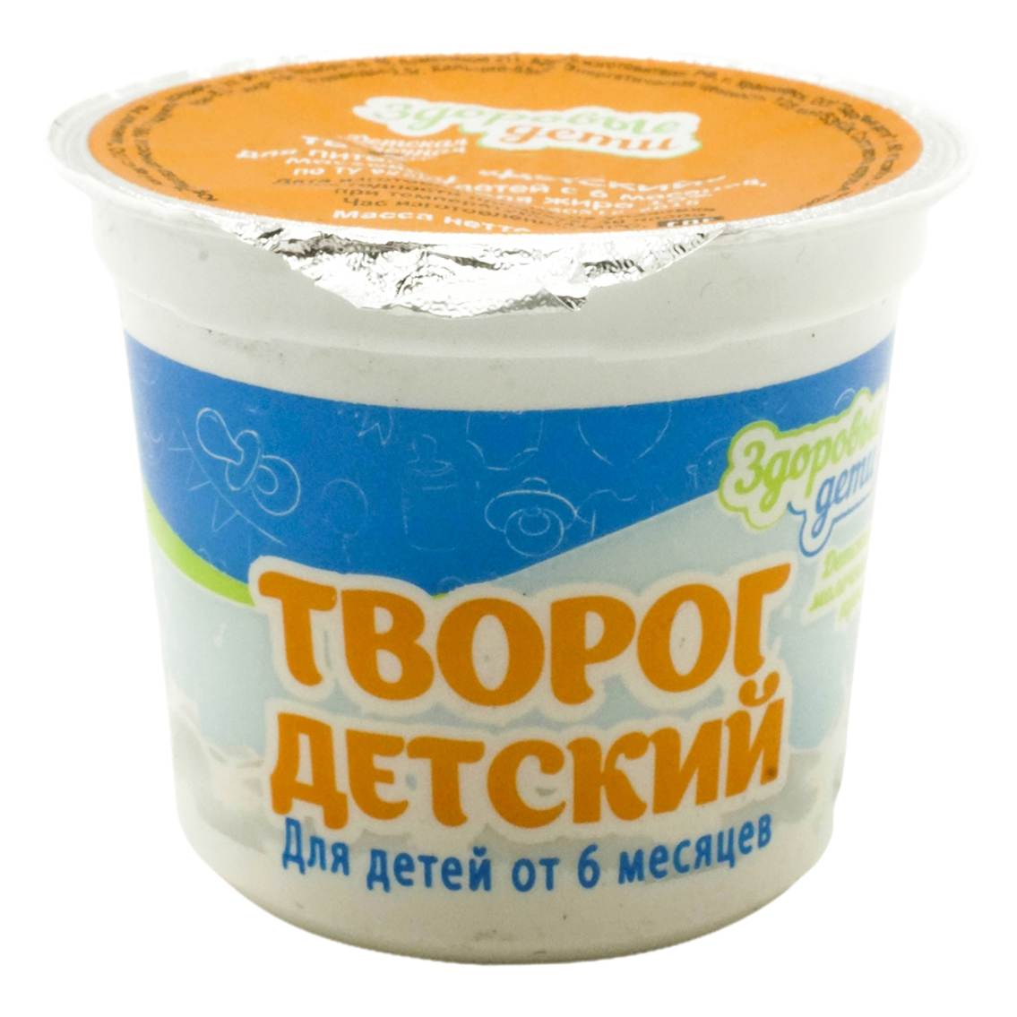 

Творог детский Здоровые дети клубника-банан с 6 месяцев 7% БЗМЖ 100 г