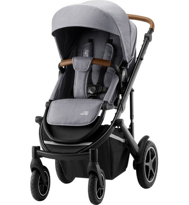 фото Детская прогулочная коляска smile iii frost grey britax roemer