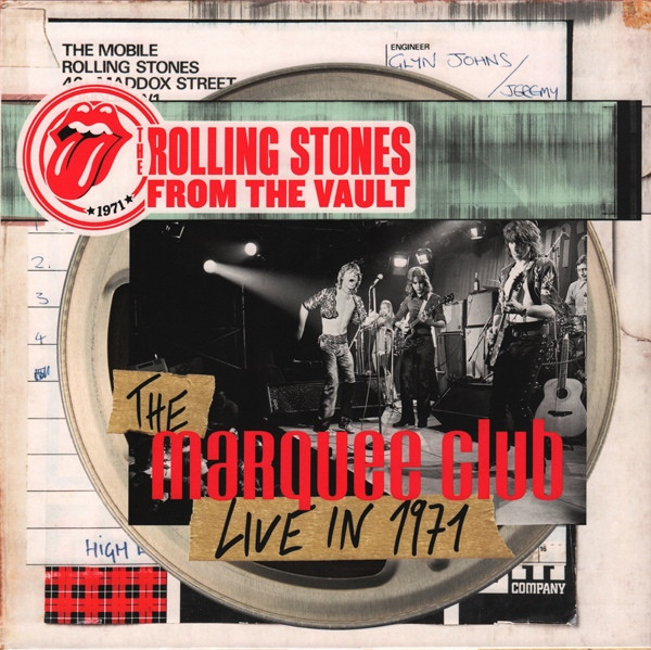 Rolling Stones: From the Vault: The Marquee Club Live in 1971 DVD / LP