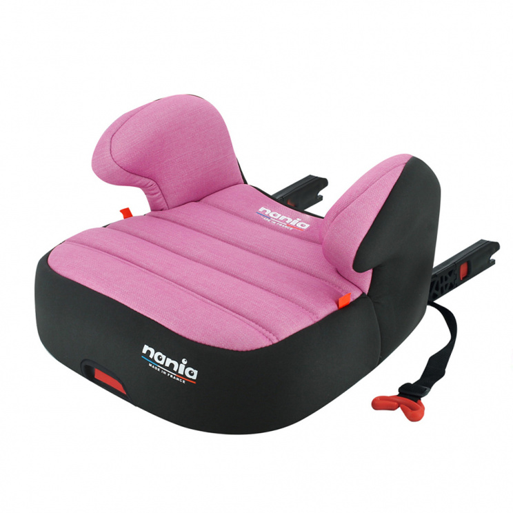 Бустер детский Nania Dream Easyfix Denim Luxe Pink, группа 3, 22-36 кг, 6-12 лет, розовый парта со стулом fun desk piccolino pink розовый