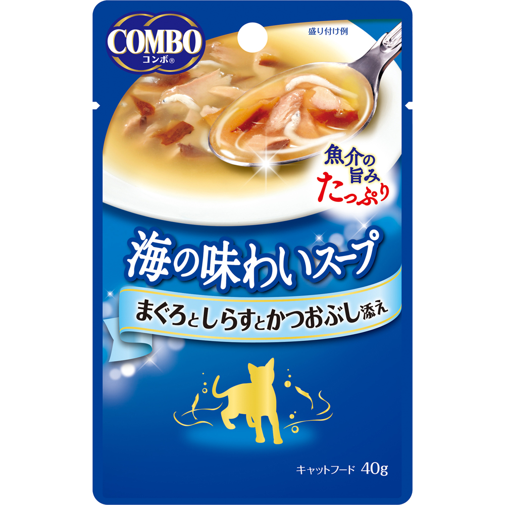Влажный корм для кошек Japan Premium Pet суп из деликатесов из желтопёрого тунца, 40 г