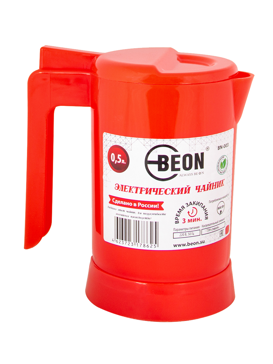 фото Чайник электрический beon bn-003 red