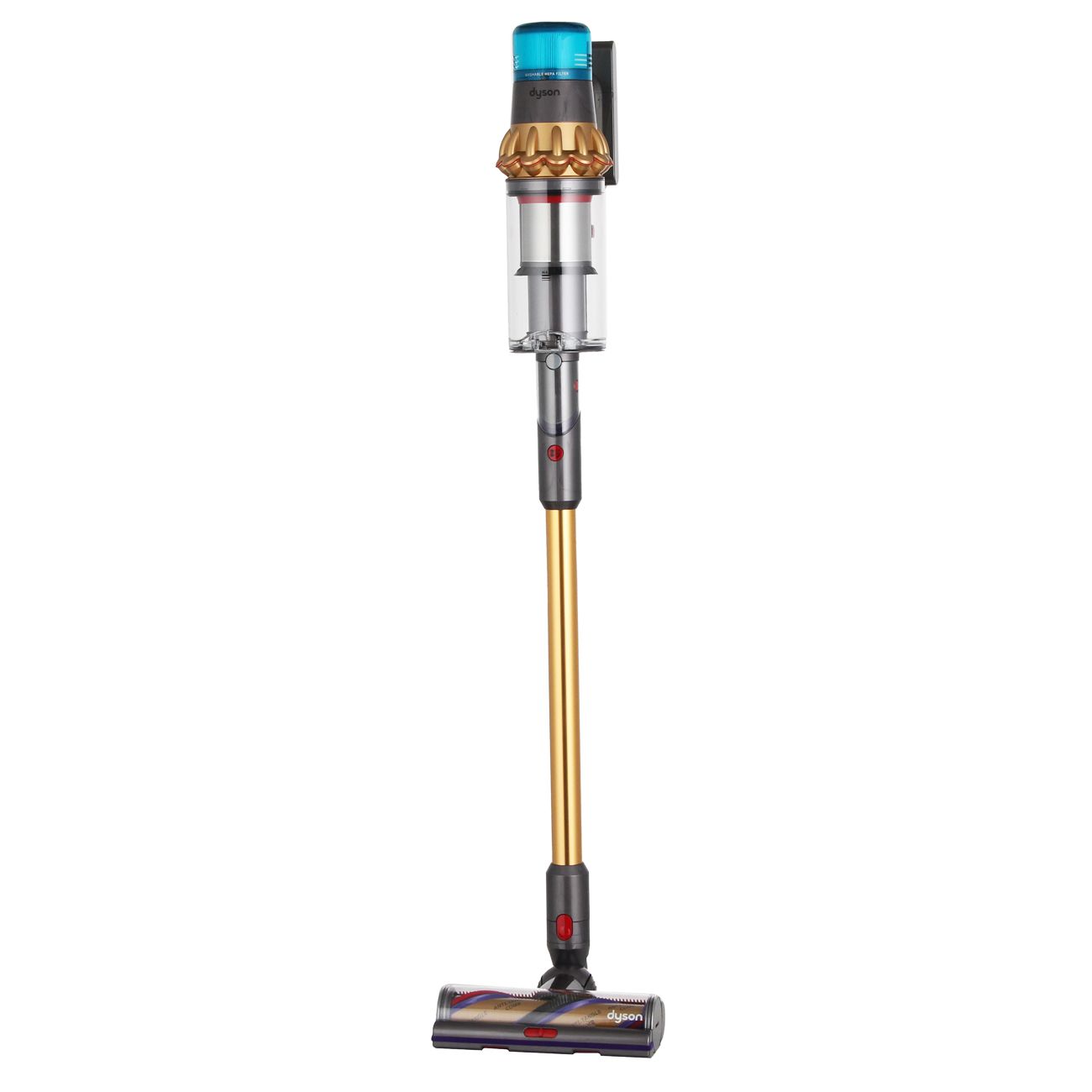 

Пылесос Dyson V15 золотистый, V15
