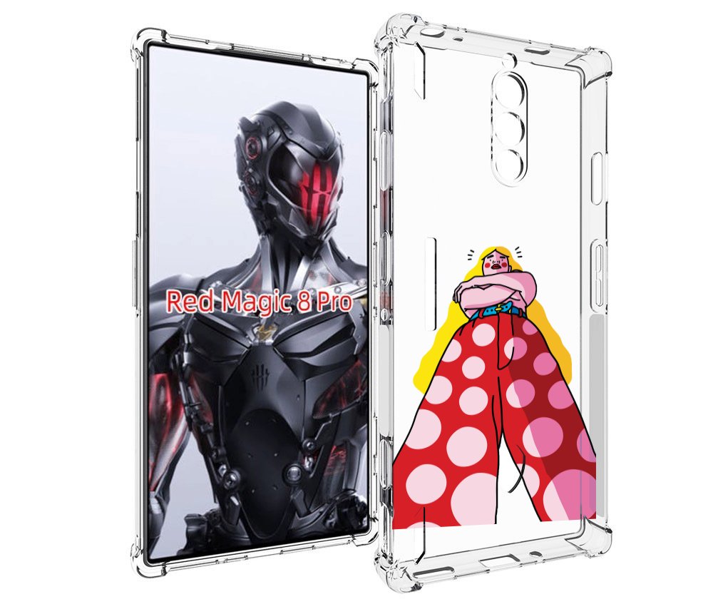 

Чехол MyPads высокая-девушка для ZTE Nubia Red Magic 8 Pro / Red Magic 8 Pro Plus, Tocco