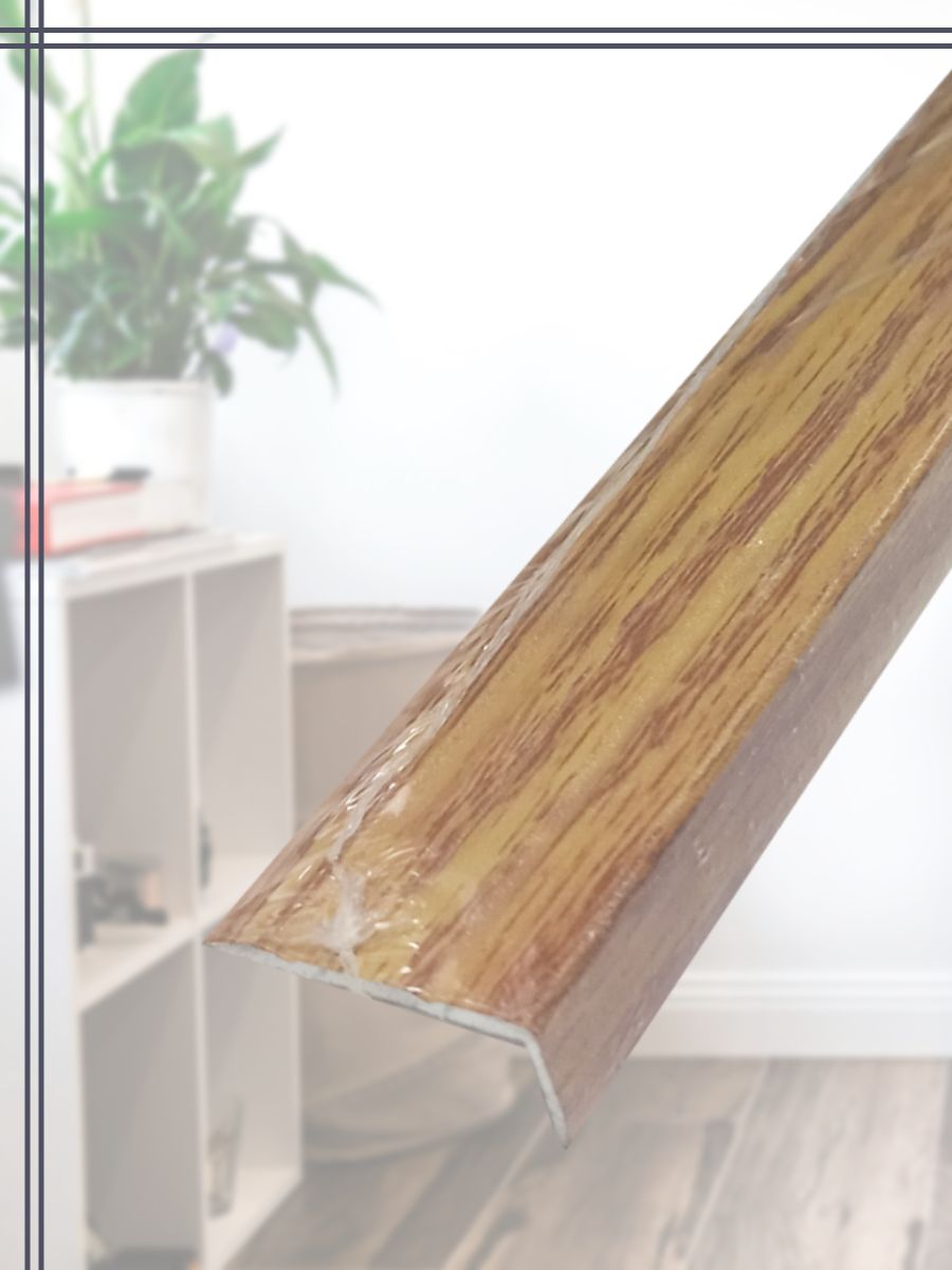 

Порог для пола алюминиевый угловой Лука ПУ 01.900.084 Дуб универсал 084, 24 мм, Бежевый;коричневый, ПУ 01