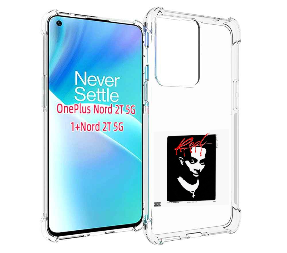 

Чехол MyPads Playboi Carti - Whole Lotta Red для OnePlus Nord 2T, Прозрачный, Tocco