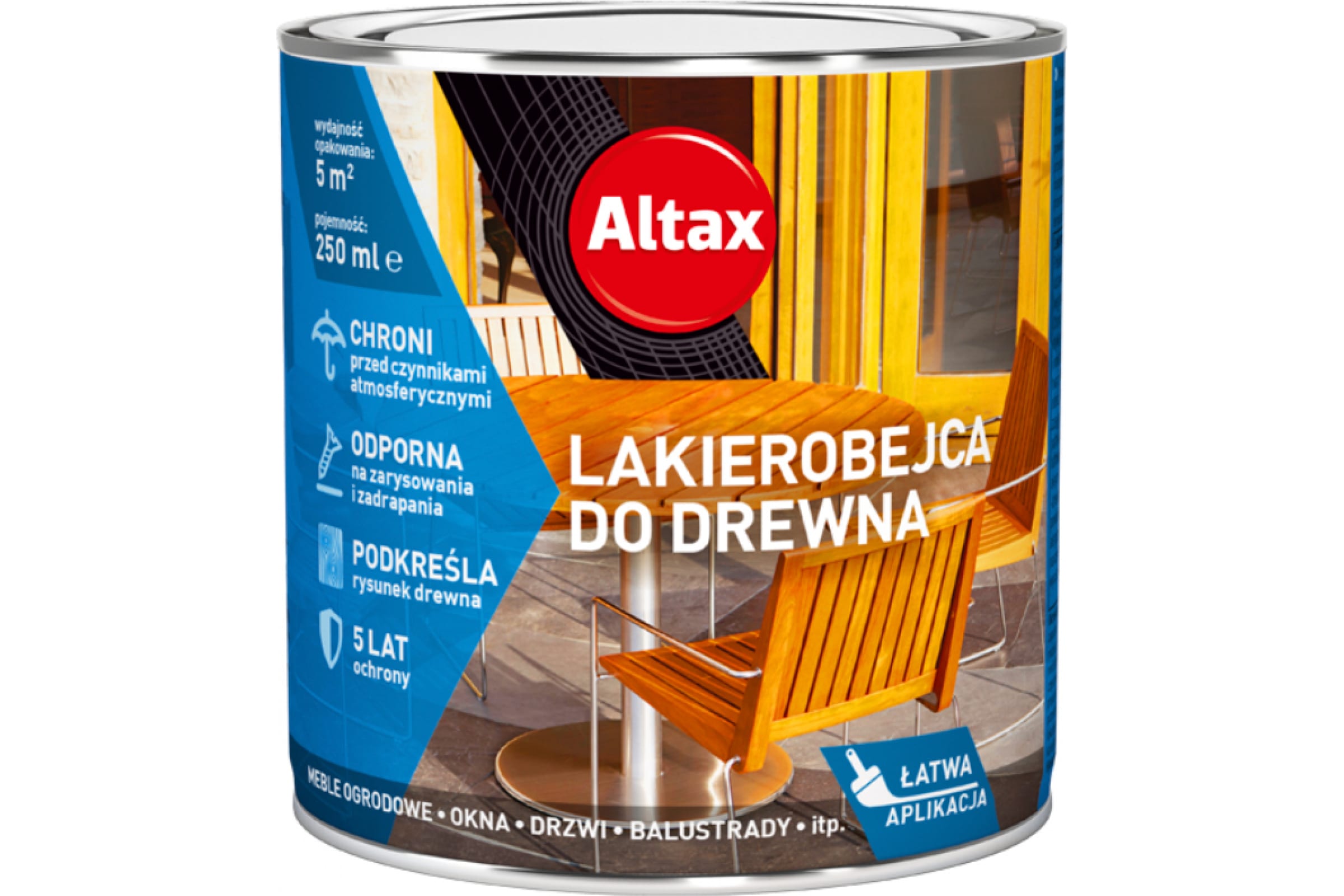 

ALTAX Лак-морилка LAKIEROBEJCA Сосна 250 мл. 50030-15-000025