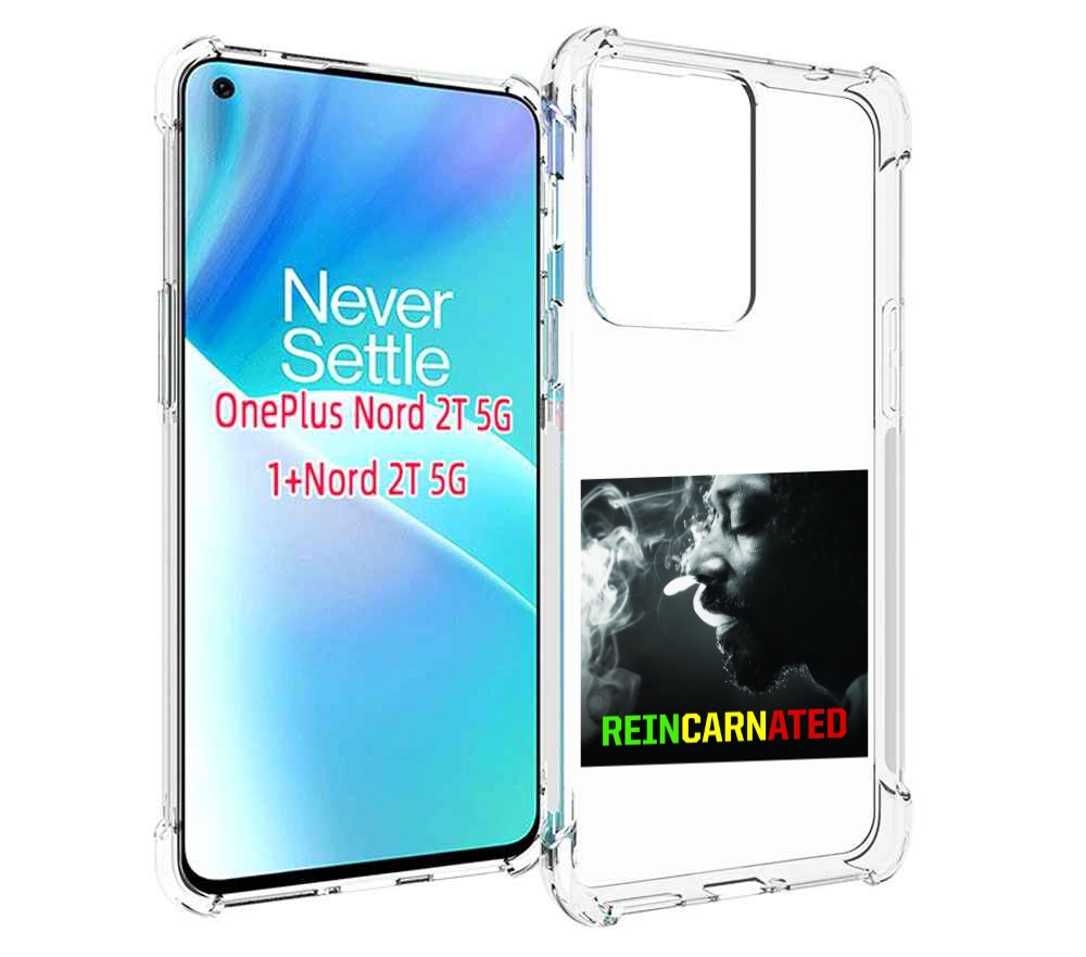 

Чехол MyPads Snoop Dogg REINCARNATED для OnePlus Nord 2T, Прозрачный, Tocco