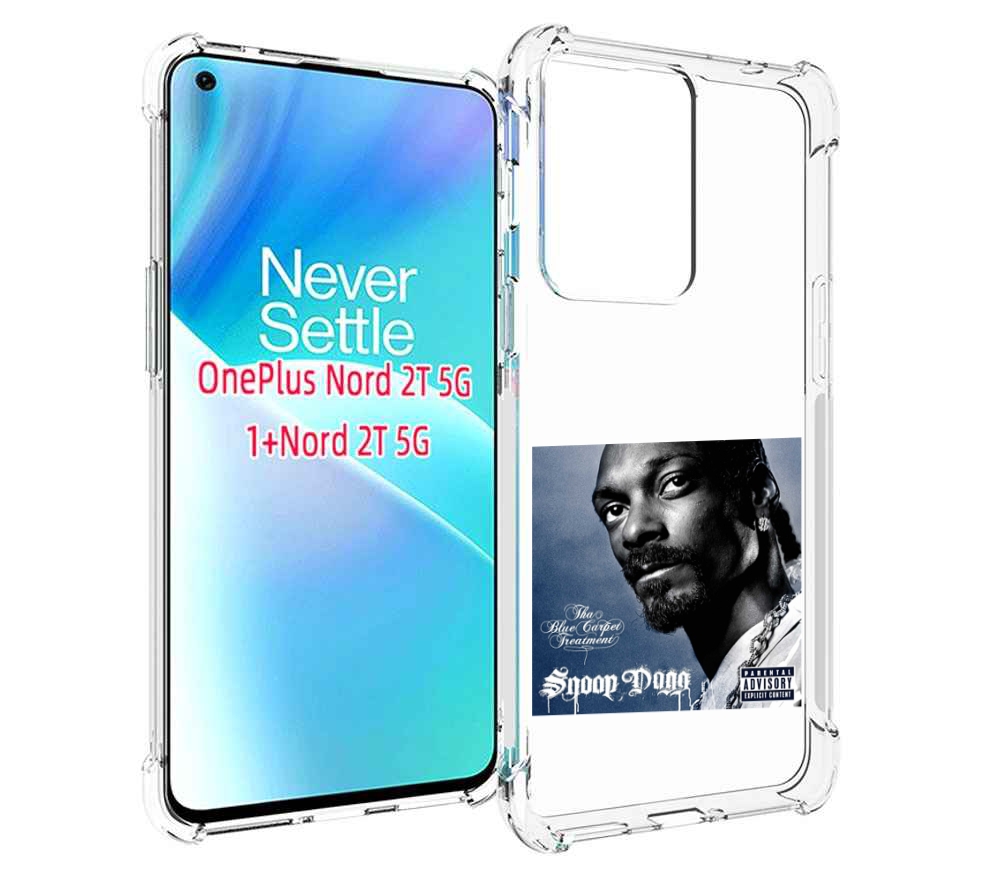 

Чехол MyPads Snoop Dogg THA BLUE CARPET TREATMENT для OnePlus Nord 2T, Прозрачный, Tocco
