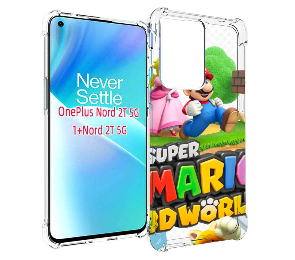 

Чехол MyPads Super Mario 3D World для OnePlus Nord 2T, Прозрачный, Tocco