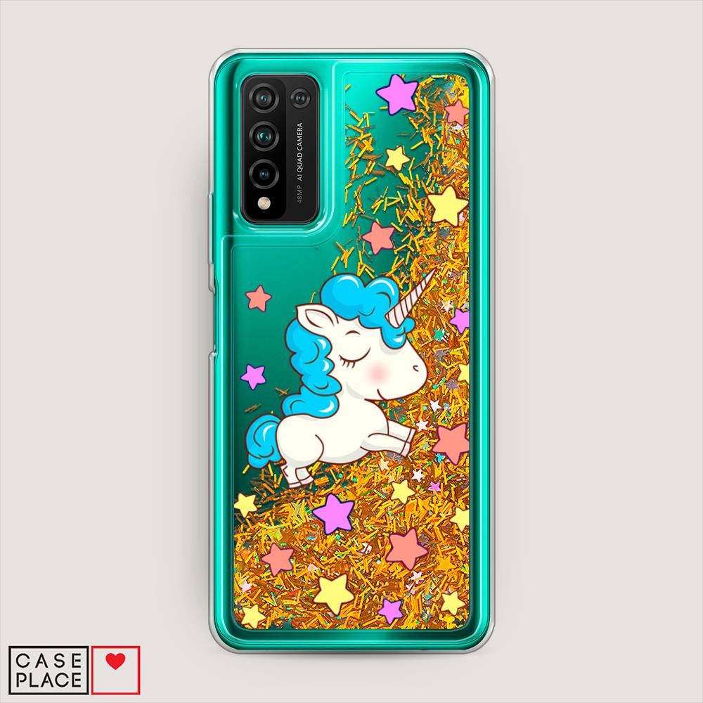

Чехол Awog на Honor 10X Lite "Звездный единорог", Белый;голубой;розовый, 6104690-1