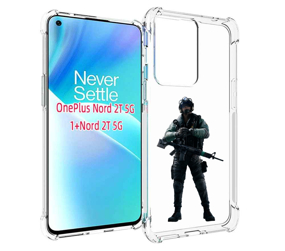 

Чехол MyPads Tom-Clancy's-Rainbow-Six-2 для OnePlus Nord 2T, Прозрачный, Tocco