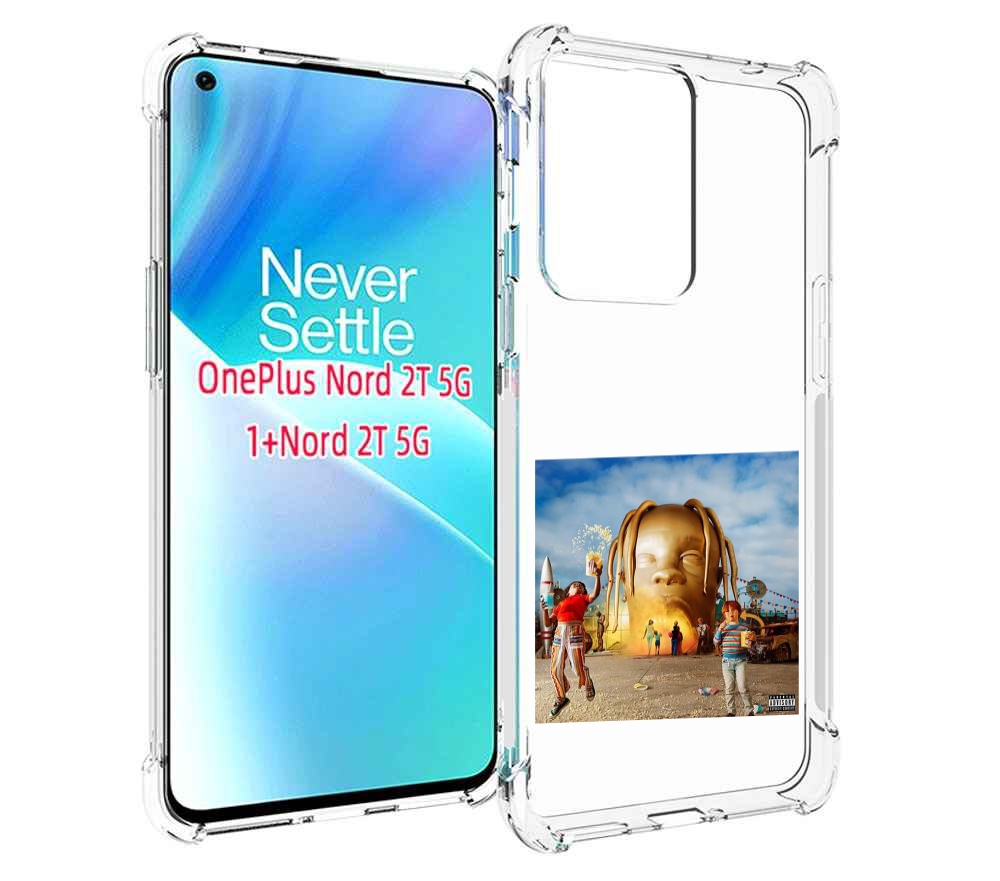 

Чехол MyPads Travis Scott - Astroworld для OnePlus Nord 2T, Прозрачный, Tocco