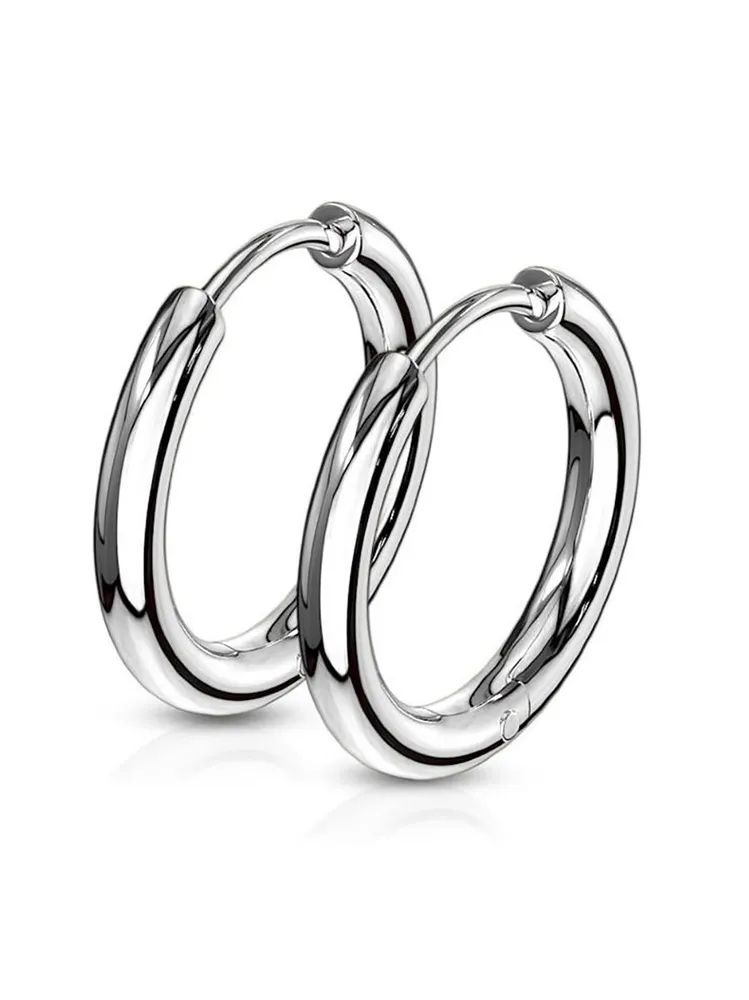 

Серьги конго из стали 4Love4You PR-ER-108, PR-ER-108