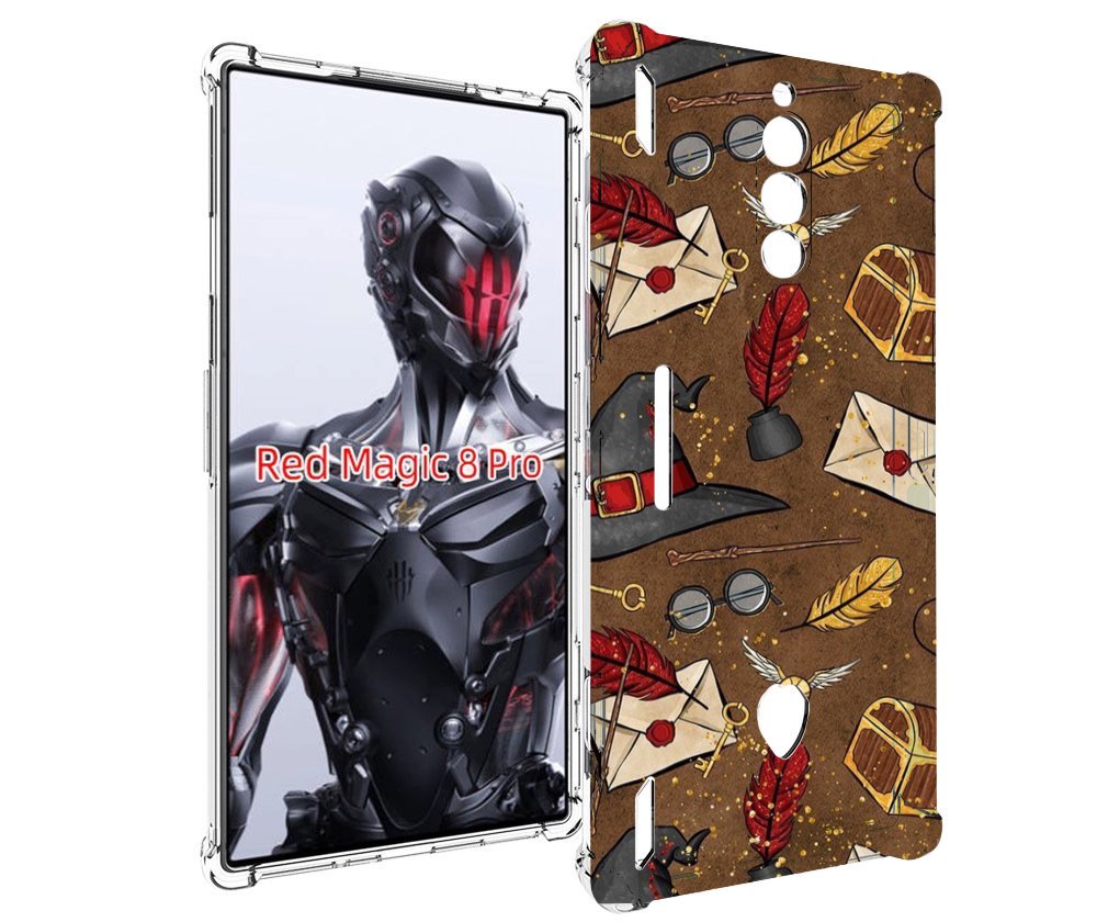 

Чехол MyPads гарри-поттер-вайб для ZTE Nubia Red Magic 8 Pro / Red Magic 8 Pro Plus, Tocco