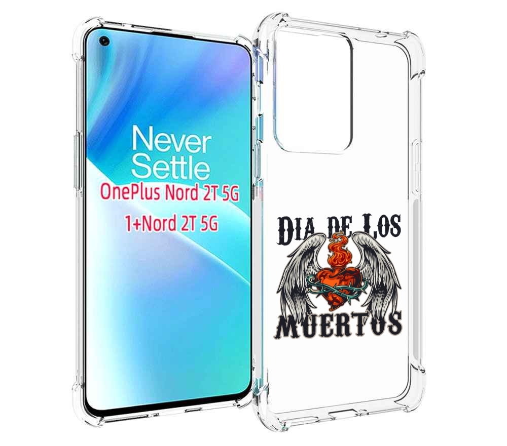 

Чехол MyPads burning-heart для OnePlus Nord 2T, Прозрачный, Tocco