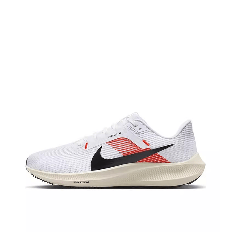 

Кроссовки унисекс Nike Air Zoom Pegasus 40 белые 41 EU, Белый, Air Zoom Pegasus 40