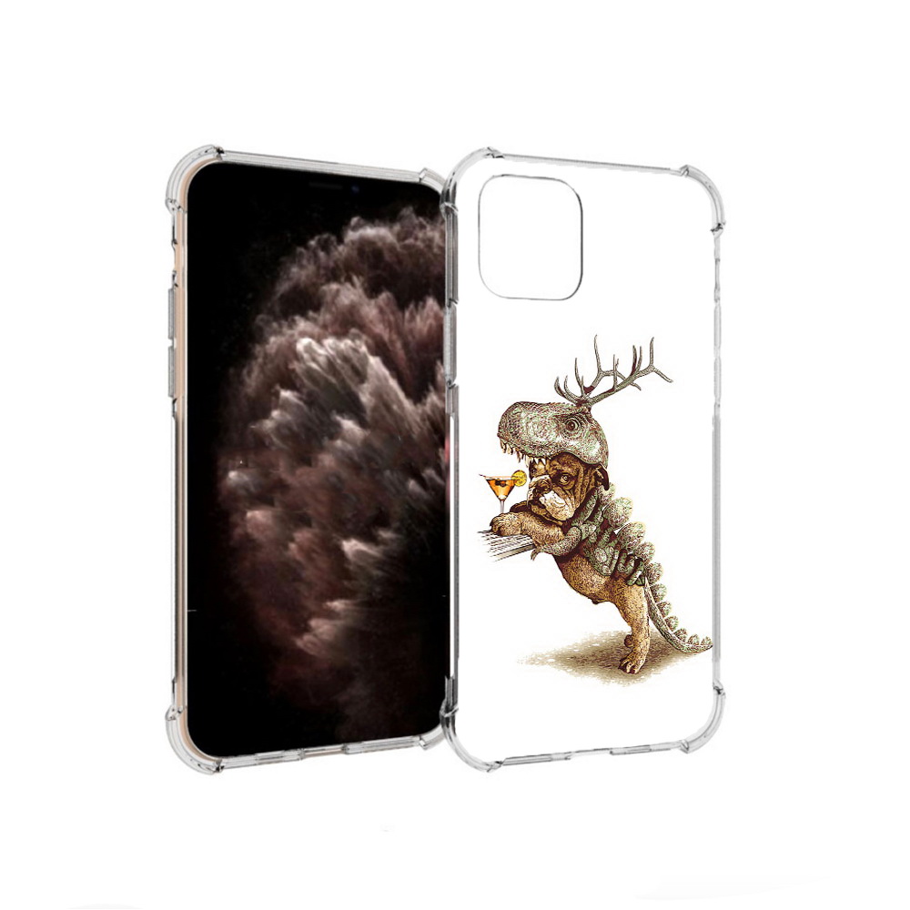 

Чехол MyPads Tocco для Apple iPhone 11 Pro тематическая вечеринка, Прозрачный, Tocco