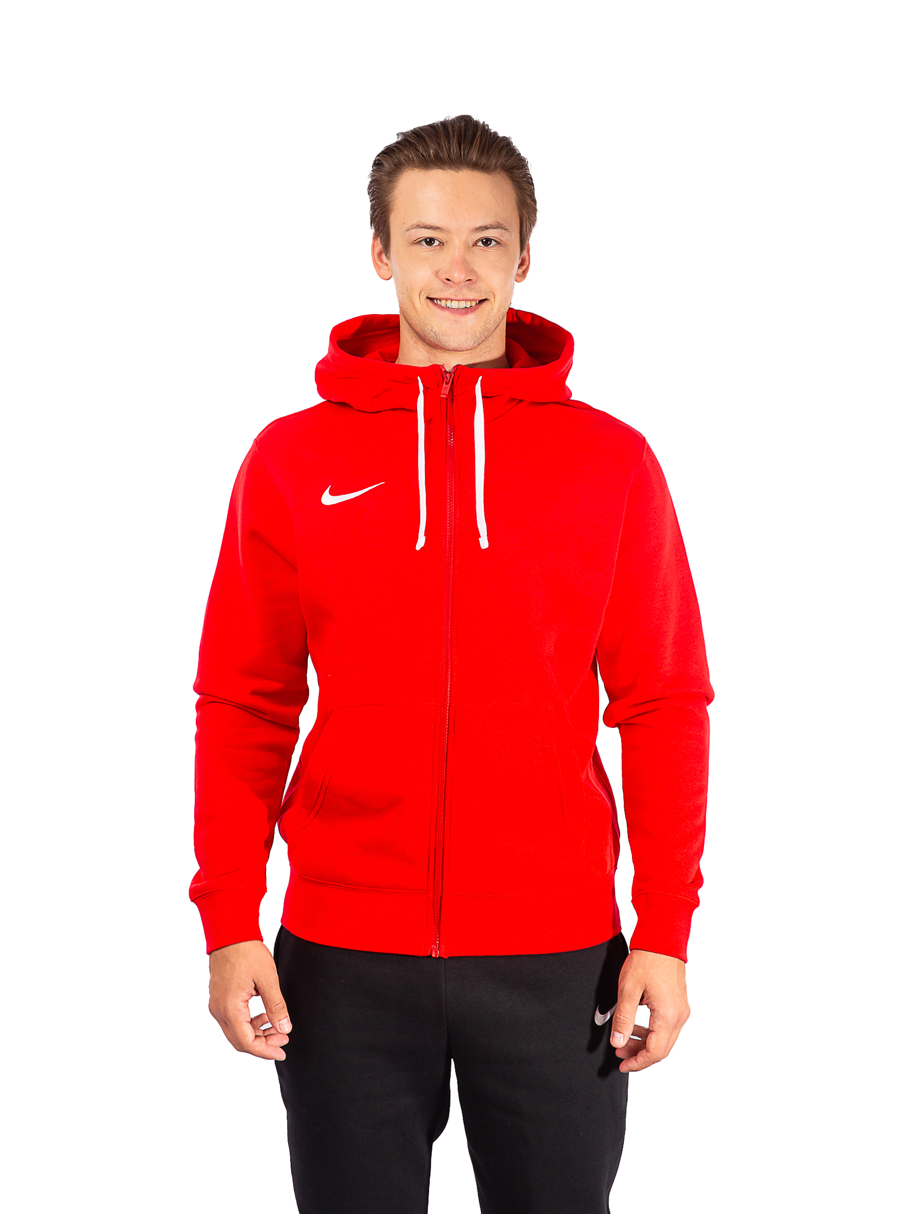 Толстовка мужская Nike CW6887-657 красная 2XL