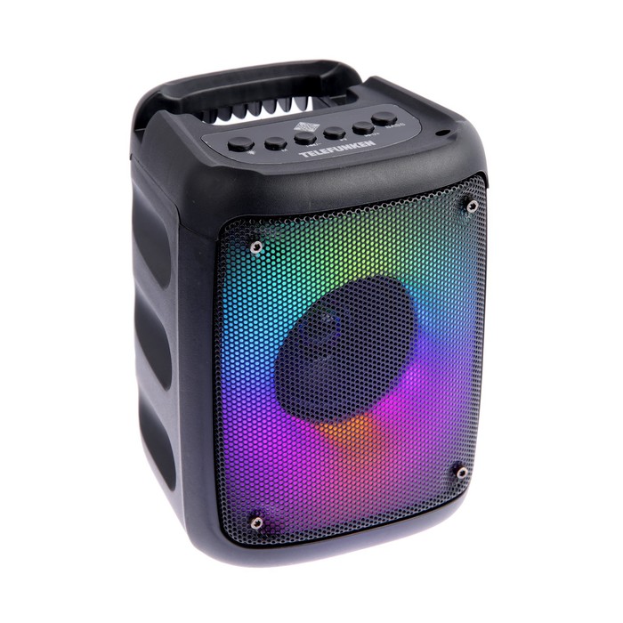 

Портативная колонка Telefunken TF-PS1237B Black, Черный
