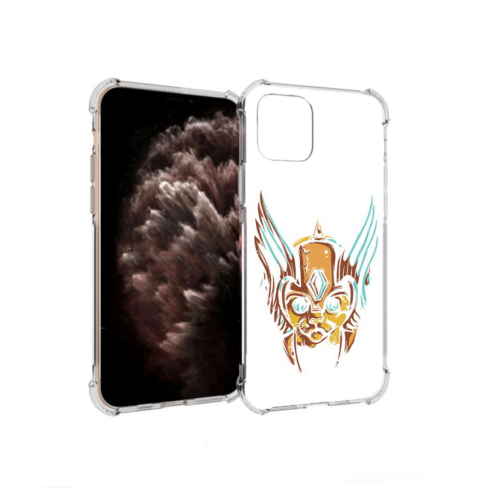 

Чехол MyPads Tocco для Apple iPhone 11 Pro тор абстракция, Прозрачный, Tocco