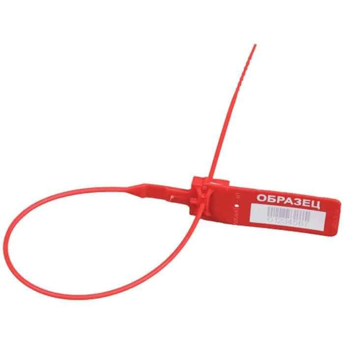 

Пломба пластиковая сигнальная Альфа-М 255 мм, красная, Красный