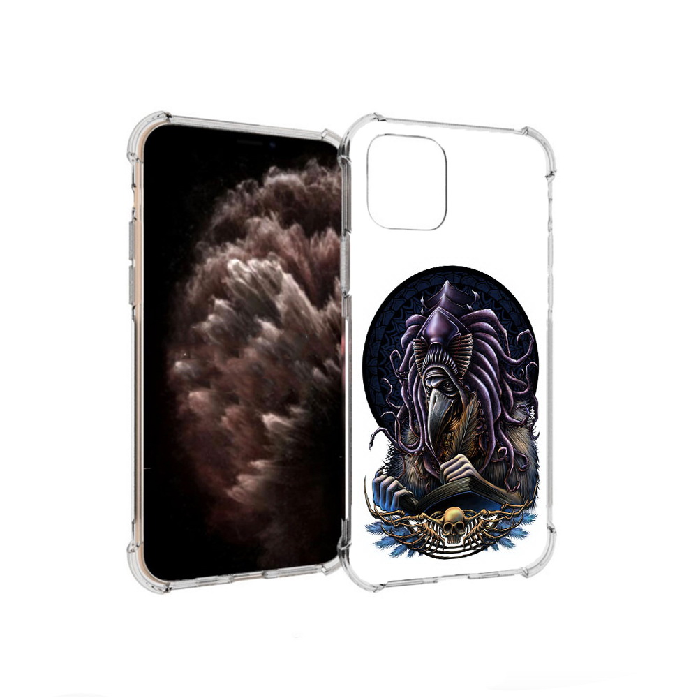 

Чехол MyPads Tocco для Apple iPhone 11 Pro умный ворон, Прозрачный, Tocco
