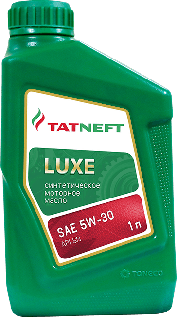 Моторное масло TATNEFT полусинтетическое LUXE SAE 5W30 1л