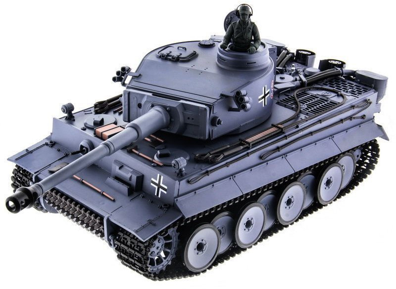 

Радиоуправляемый танк Heng Long German Tiger V7.0 масштаб 1:16 2.4G - 3818-1-V7