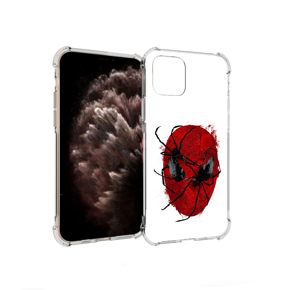 

Чехол MyPads Tocco для Apple iPhone 11 Pro человек паук, Прозрачный, Tocco