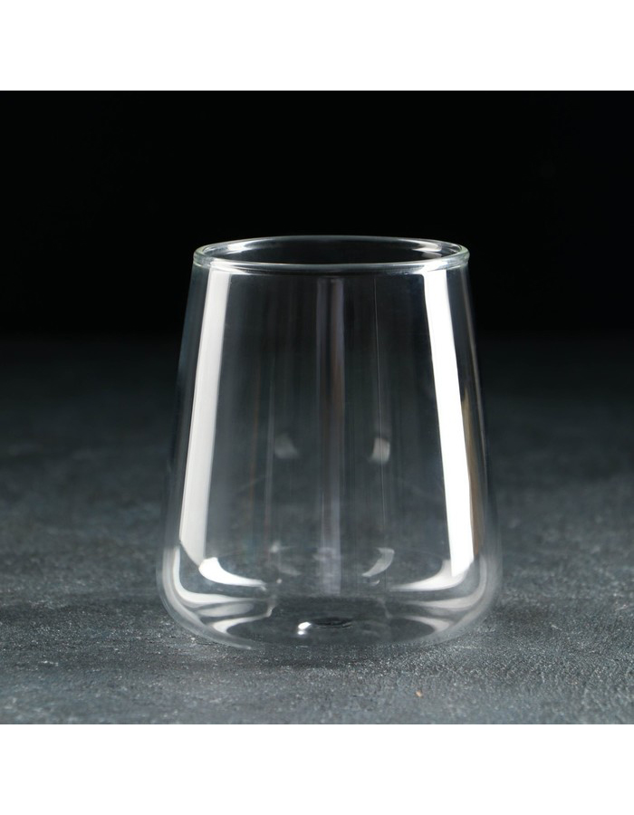 

Стакан Венеция стеклянный, 400 мл, Прозрачный