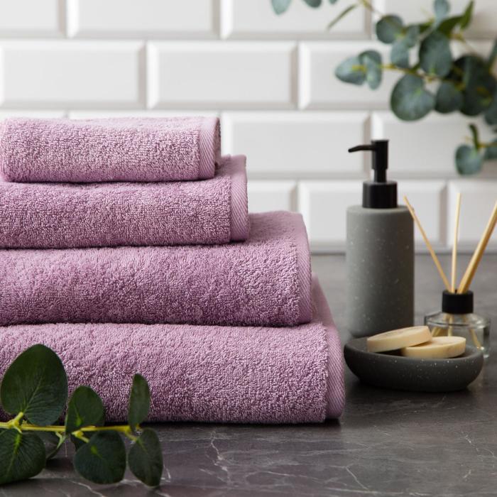 

Полотенце махровое "Этель" Organic Lavender 100х150 см, 100% хл, 420гр/м2