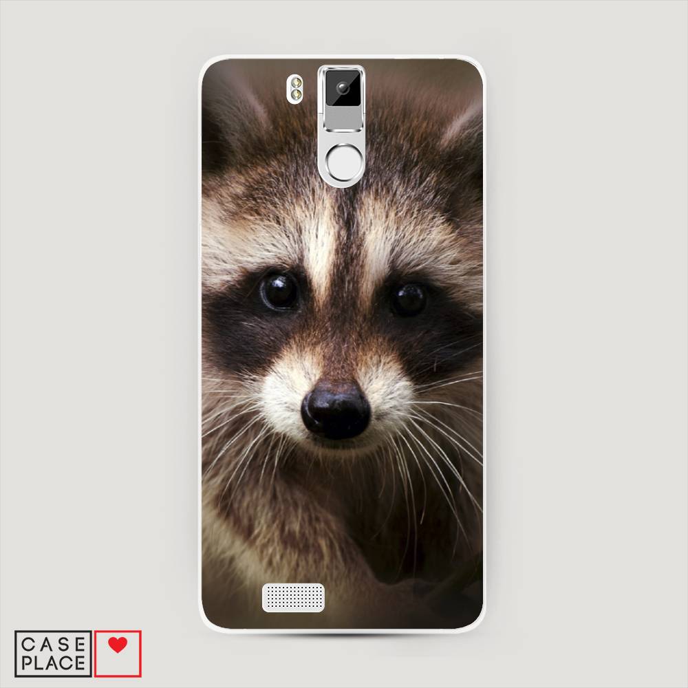 

Чехол Awog на Oukitel K6000 Pro / Оукитель K6000 Pro "Енот", Коричневый, 230150-1