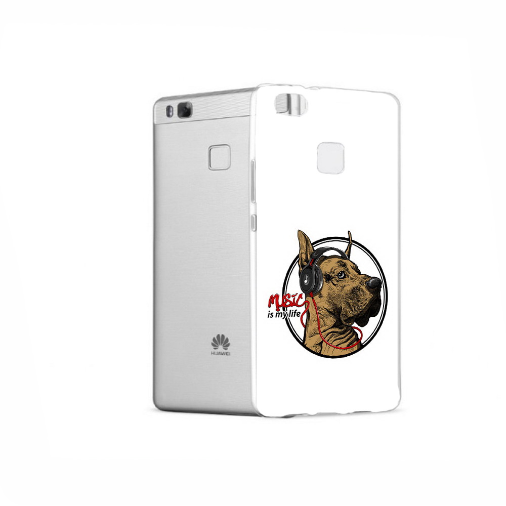 

Чехол MyPads Tocco для Huawei P9 музыкальная собака, Прозрачный, Tocco