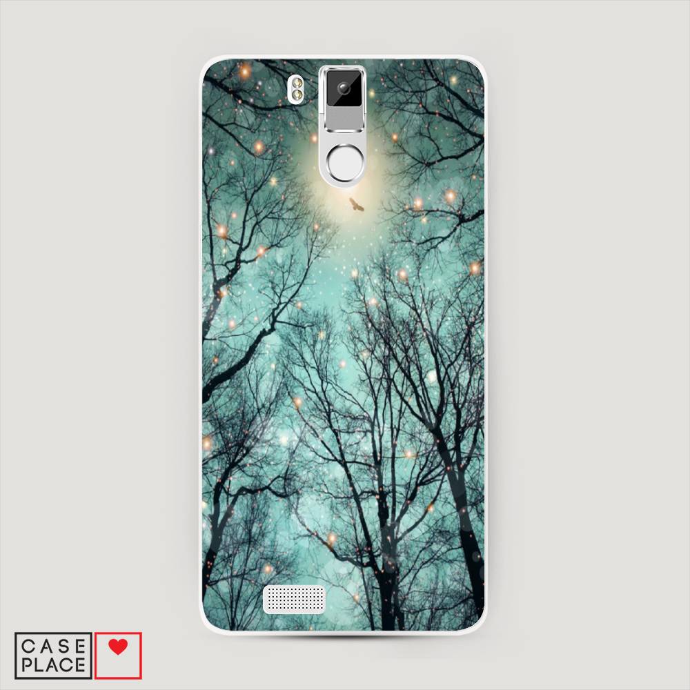 

Чехол Awog на Oukitel K6000 Pro / Оукитель K6000 Pro "Лес в сумерках", 230150-4