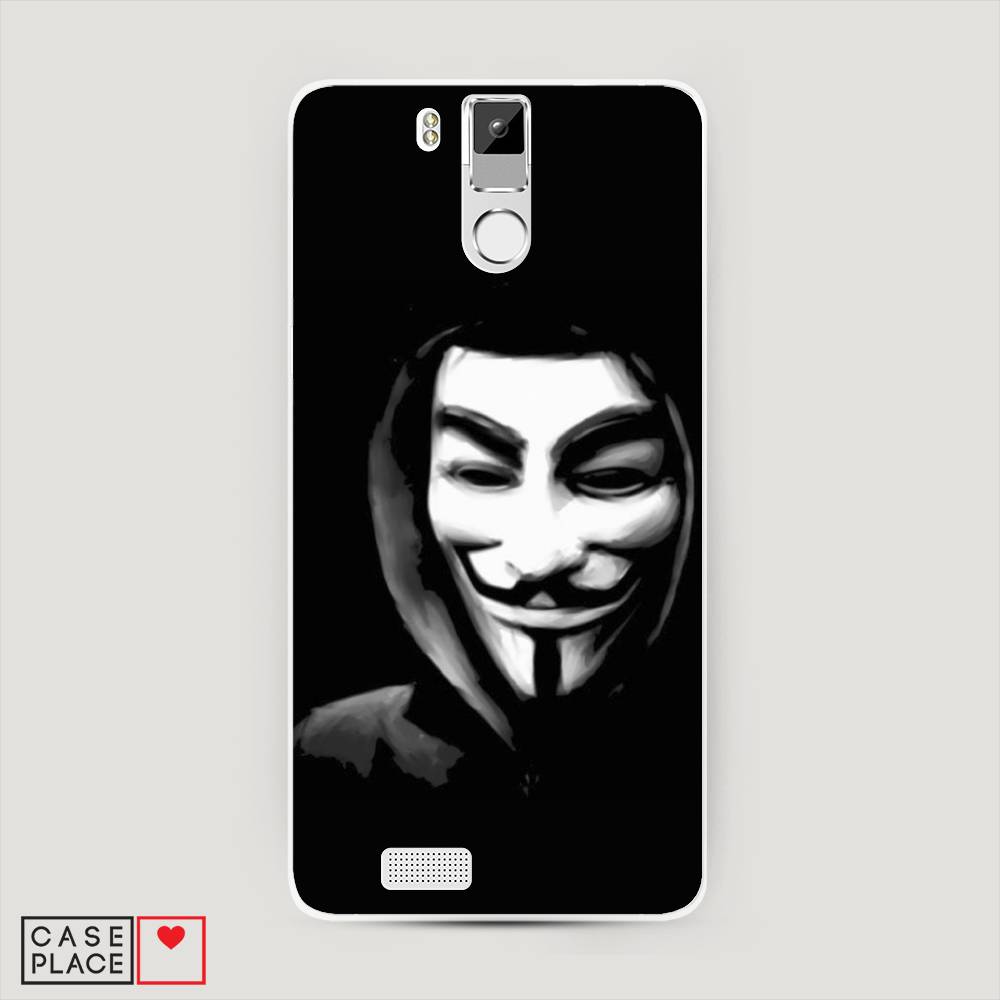 

Чехол Awog на Oukitel K6000 Pro / Оукитель K6000 Pro "Анонимус", Черный;серый;белый, 230150-5