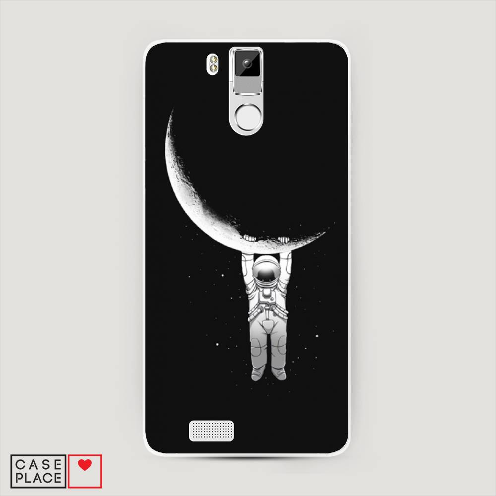 

Чехол Awog на Oukitel K6000 Pro / Оукитель K6000 Pro "Космонавт", Белый;черный, 230150-4