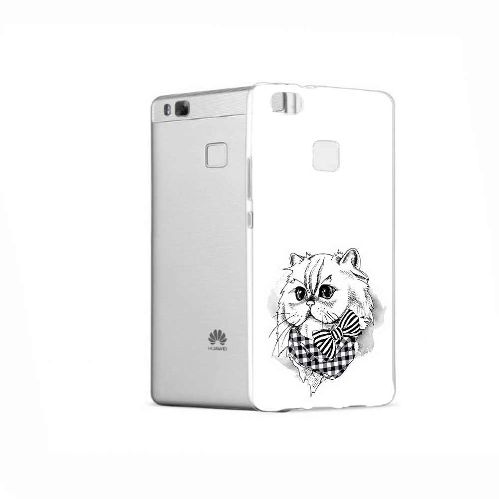 

Чехол MyPads Tocco для Huawei P9 нарисованная красивая кошечка, Прозрачный, Tocco