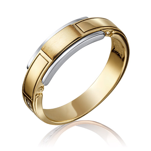 

Кольцо из золота р. 17,5 PLATINA jewelry 01-5192-00-000-1121-48, 01-5192-00-000-1121-48