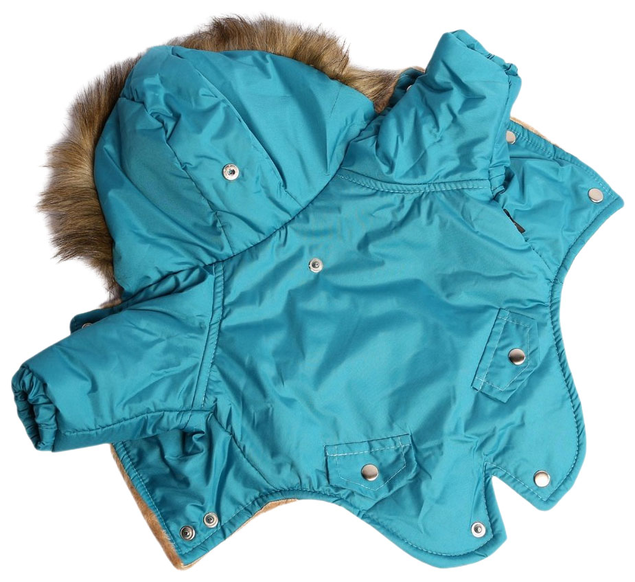 Куртка для собак Lion Manufactory Winter голубая р XS