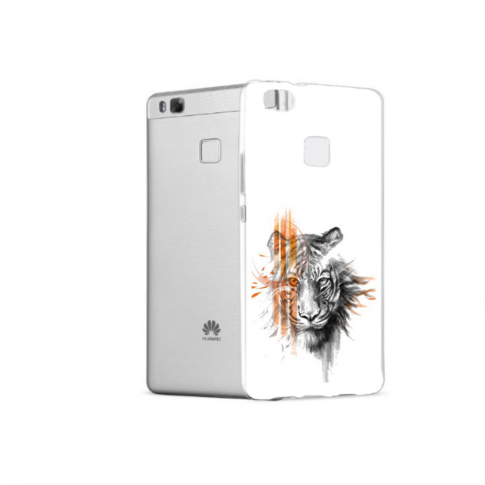 

Чехол MyPads Tocco для Huawei P9 огненный тигр, Прозрачный, Tocco