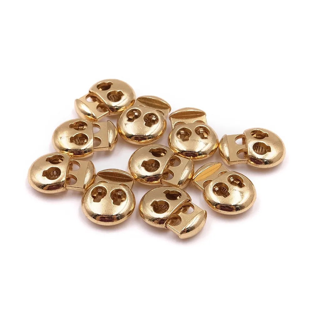 

Фиксатор Айрис 20,5*15,6мм 2 отверстия d-3,5мм металл Gold (золотой) 10 шт, Золотистый