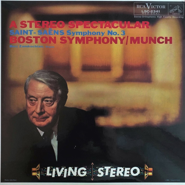 Saint Saens: Symphony No.3. Charles Munch & Boston Symphony