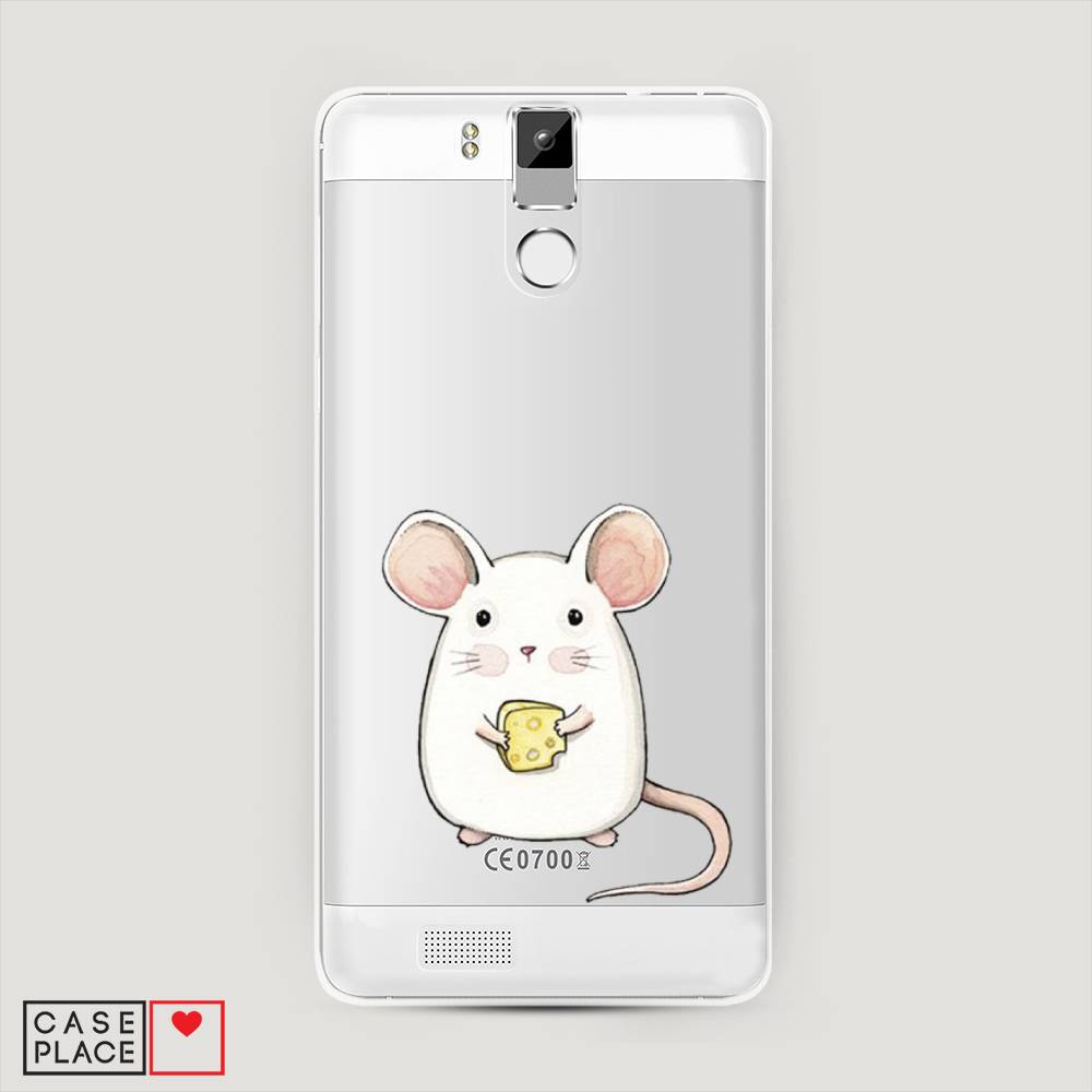 

Чехол Awog на Oukitel K6000 Pro / Оукитель K6000 Pro "Мышка", Белый;розовый;прозрачный, 230150-1