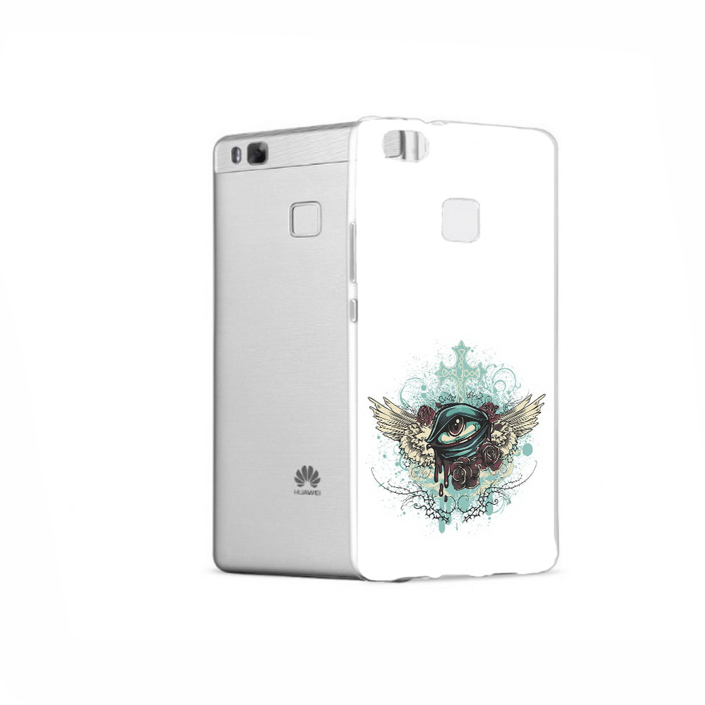 

Чехол MyPads Tocco для Huawei P9 плачущий глаз с крыльями, Прозрачный, Tocco
