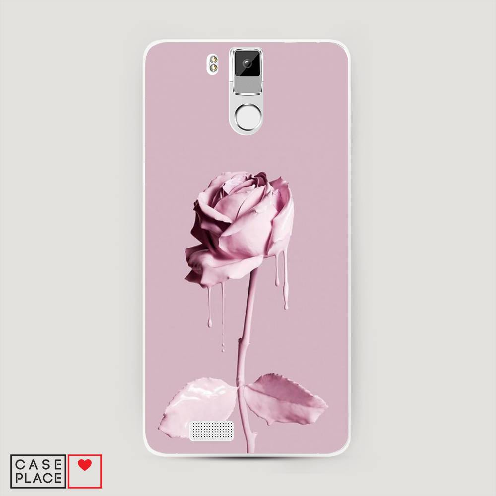

Чехол Awog на Oukitel K6000 Pro / Оукитель K6000 Pro "Роза в краске", Белый;розовый, 230150-8