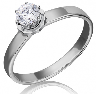 

Кольцо из золота р. 16 PLATINA jewelry 01-5234-00-501-1120-38, фианит, 01-5234-00-501-1120-38